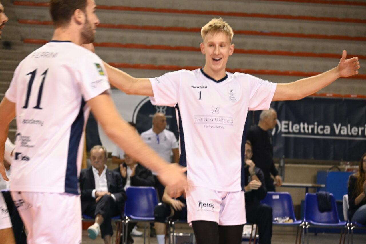 David Kisiel MVP del match contro Cagliari